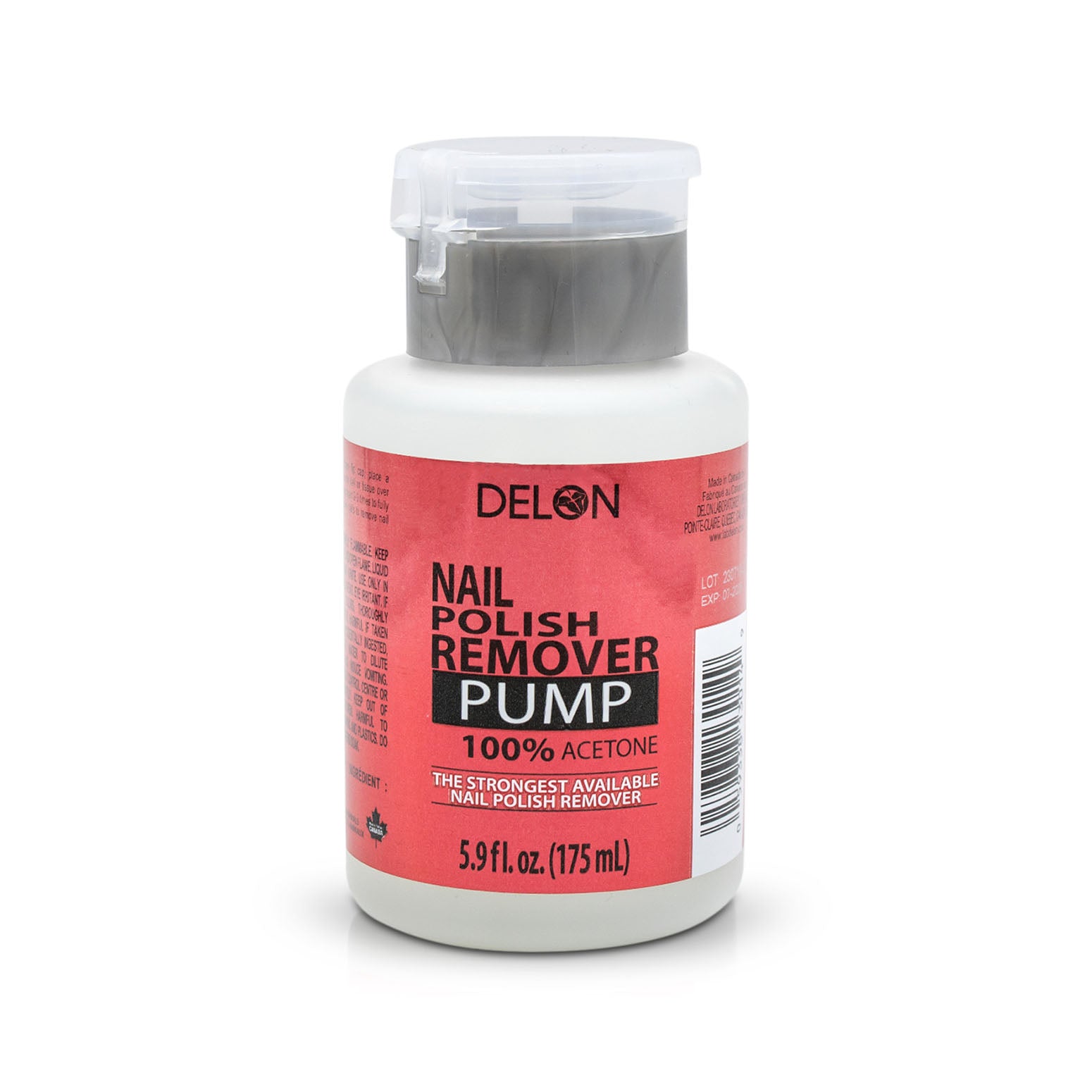 DELON Acetone Nail Polish Remover 175ml